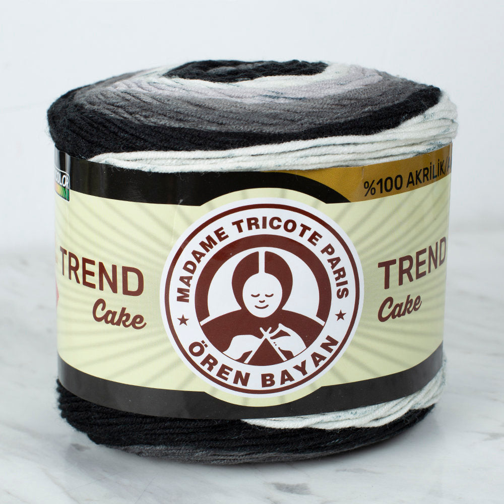 Madame Tricote Paris Trend Cake Batik 200 gr Yarn, Variegated - 629