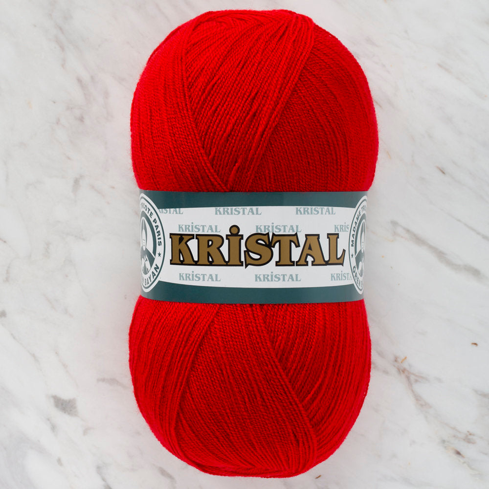 Madame Tricote Paris Kristal Yarn, Red - 033