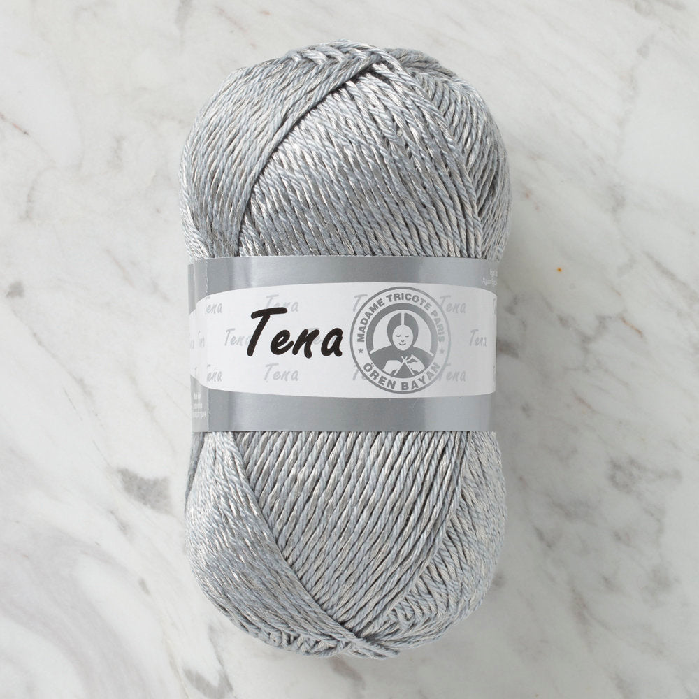 Madame Tricote Paris Tena Yarn, Grey - 0408