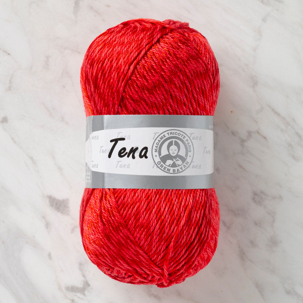 Madame Tricote Paris Tena Yarn, Red - 0437