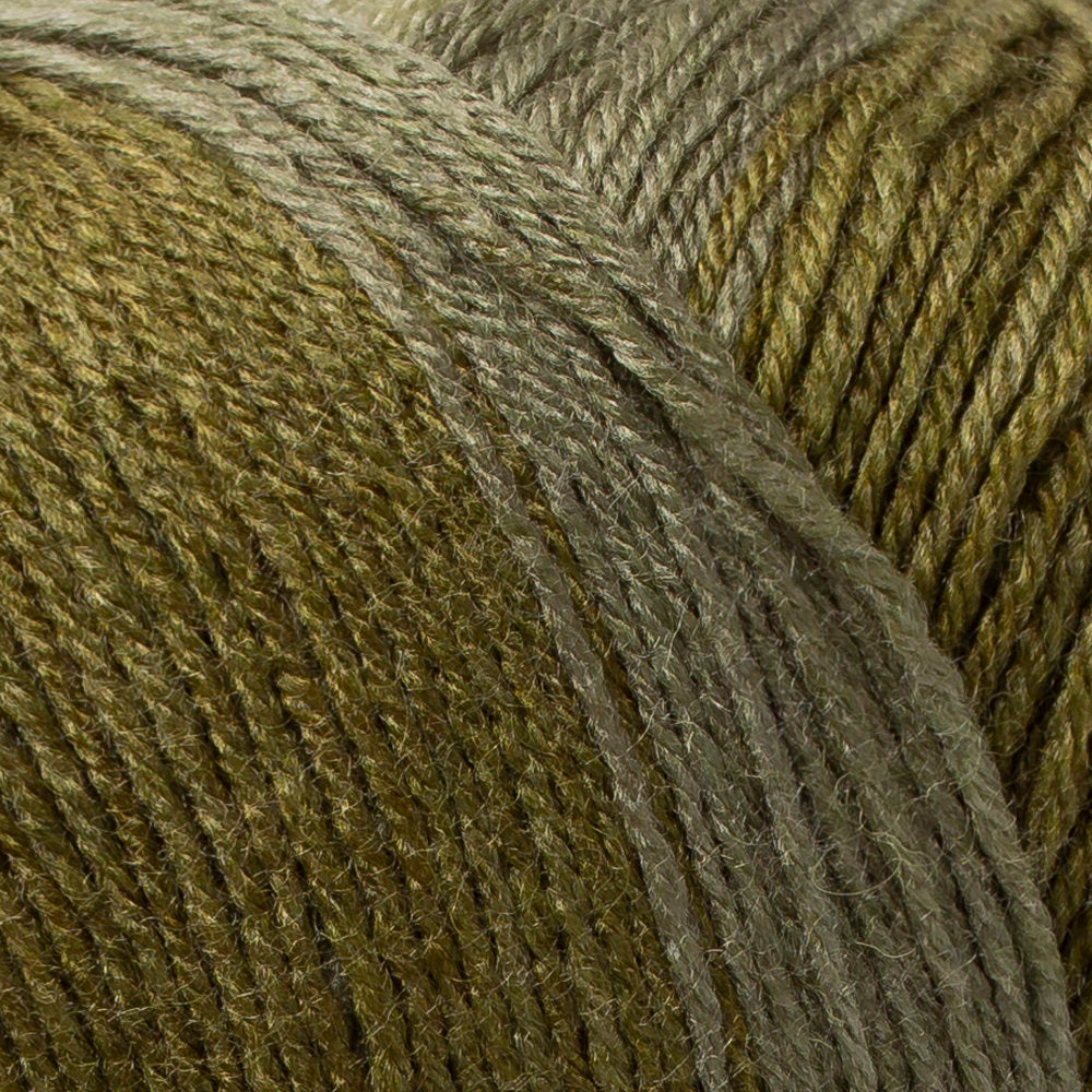 Madame Tricote Paris Merino Gold Batik Knitting Yarn, Variegated - 842