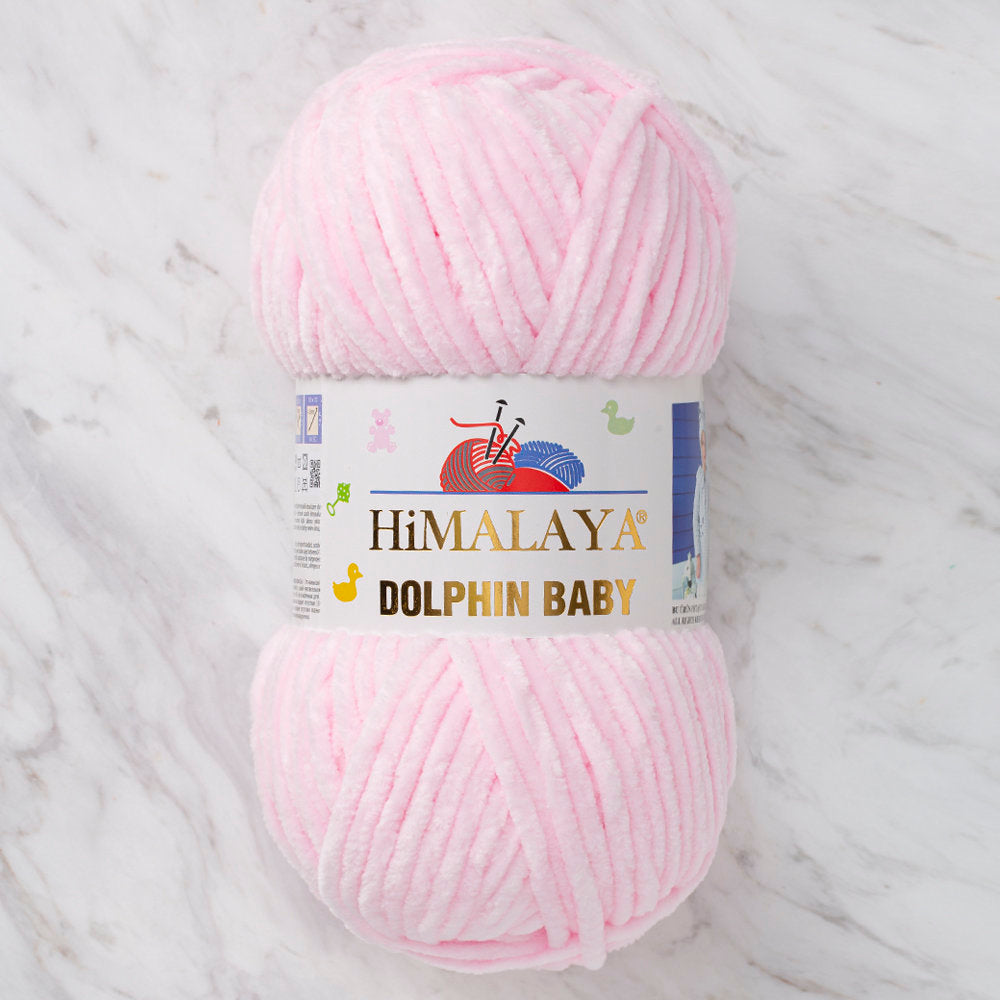 Himalaya Dolphin Baby Chenille Yarn, Light Pink - 80303