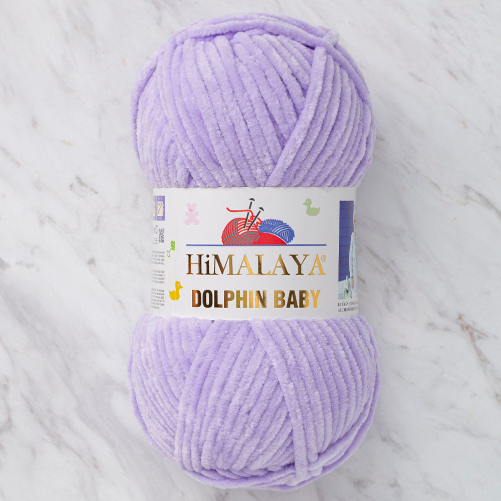 Himalaya Dolphin Baby Chenille Yarn, Lilac - 80305