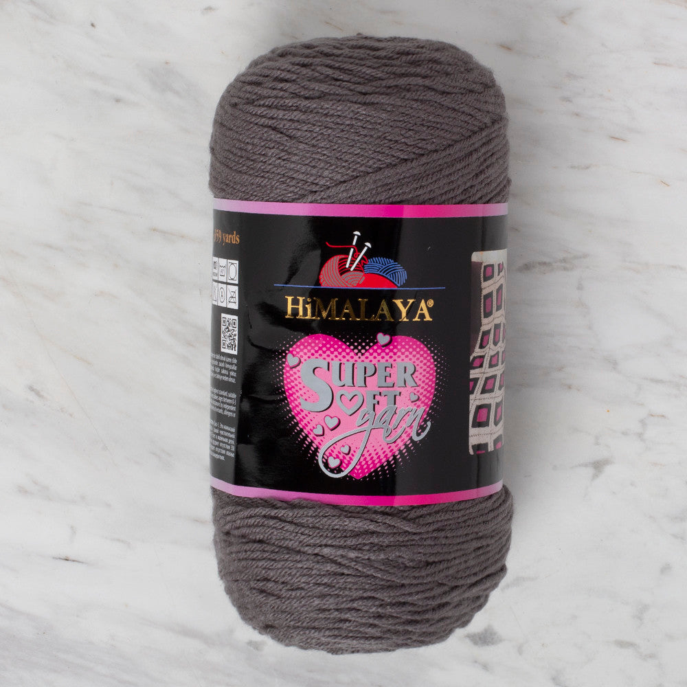 Himalaya Super Soft 200 gr Yarn, Grey -80813