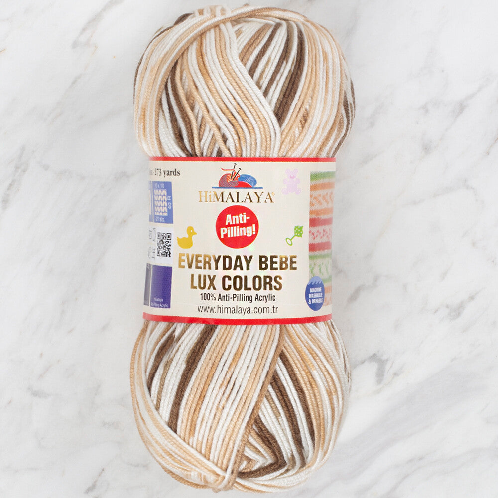 Himalaya Everyday Bebe Lux Colors Yarn, Variegated - 71402