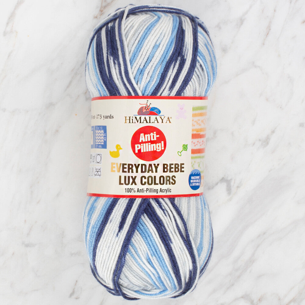 Himalaya Everyday Bebe Lux Colors Yarn, Variegated - 71408