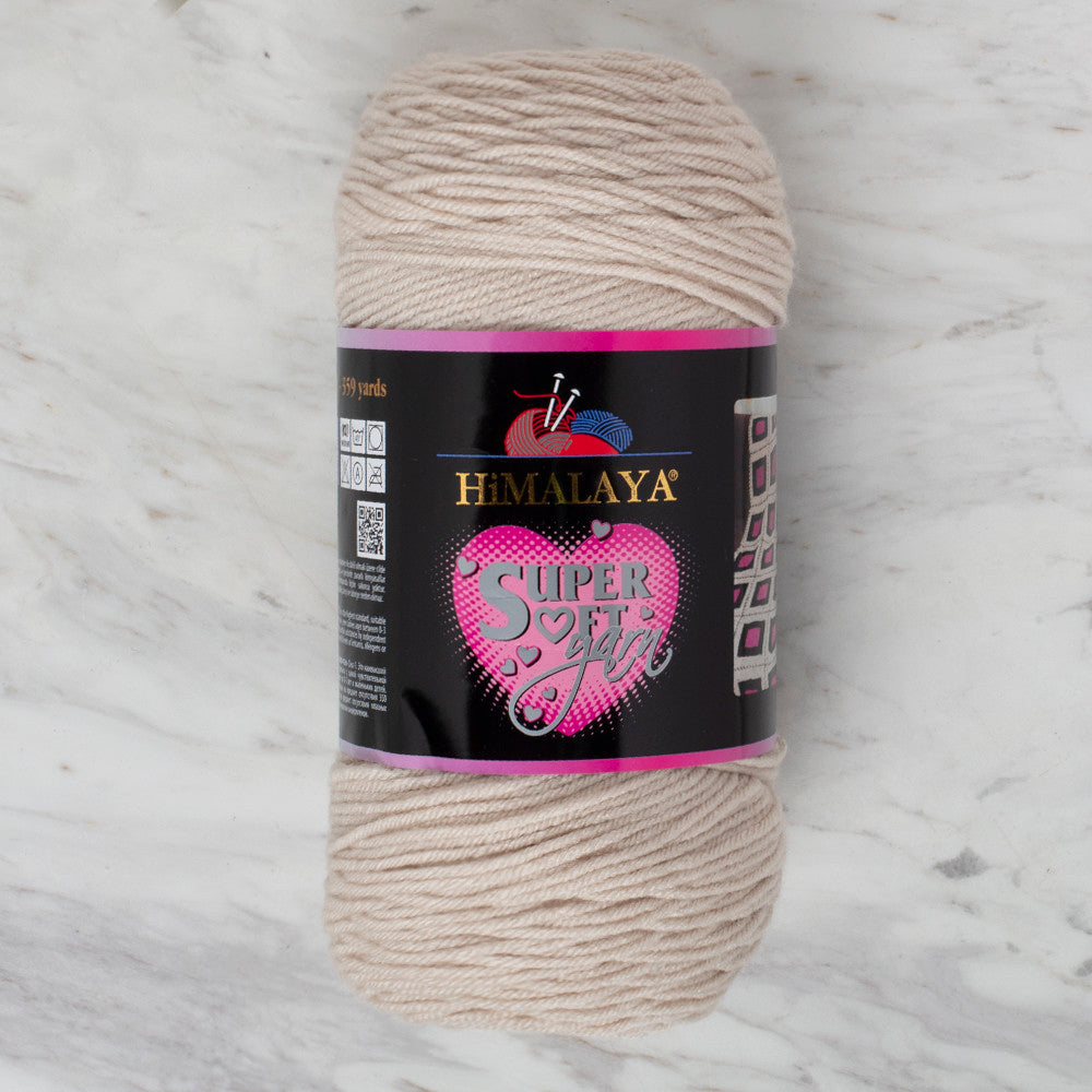 Himalaya Super Soft 200 gr Yarn, Beige -80821