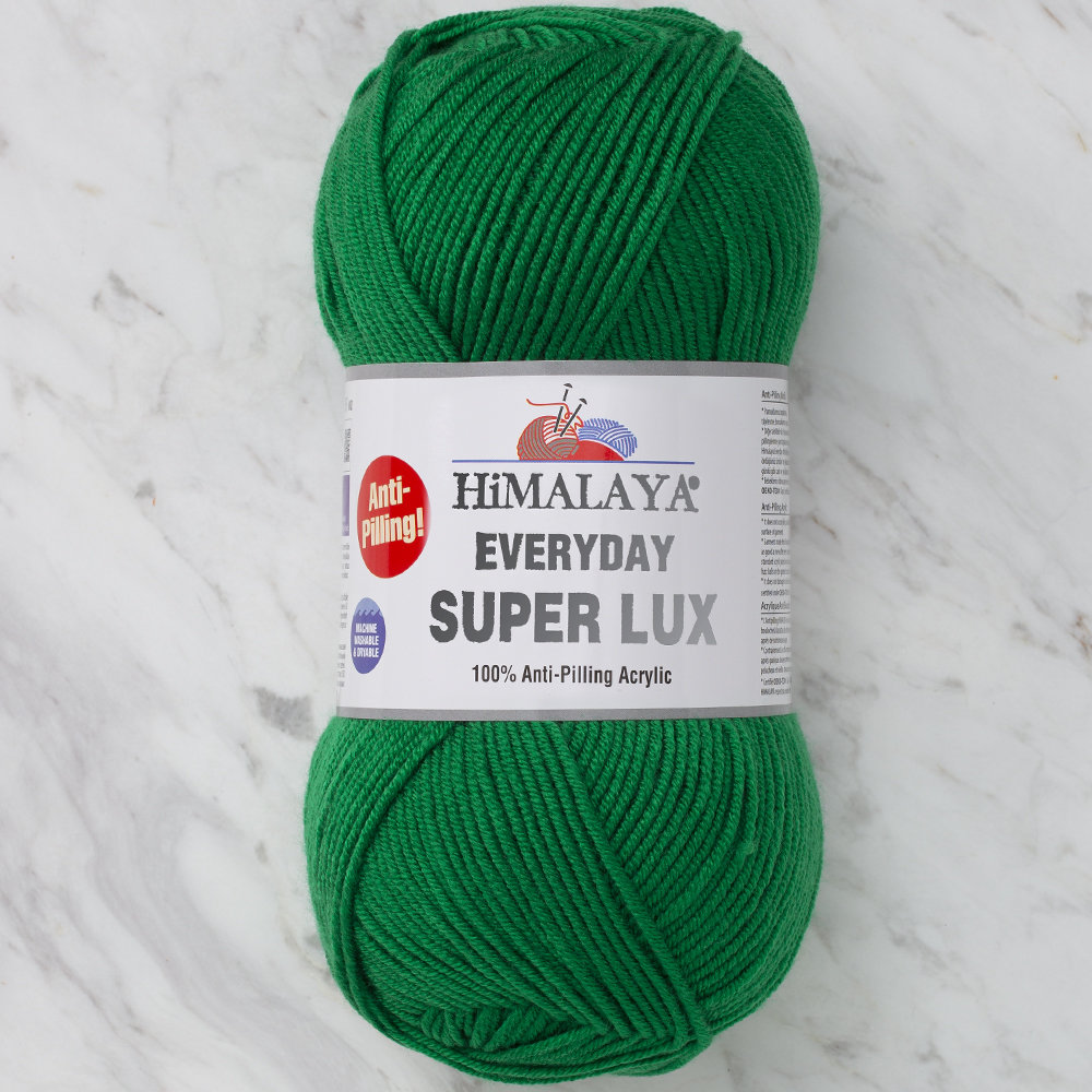 Himalaya Everyday Super Lux Yarn, Green - 73416