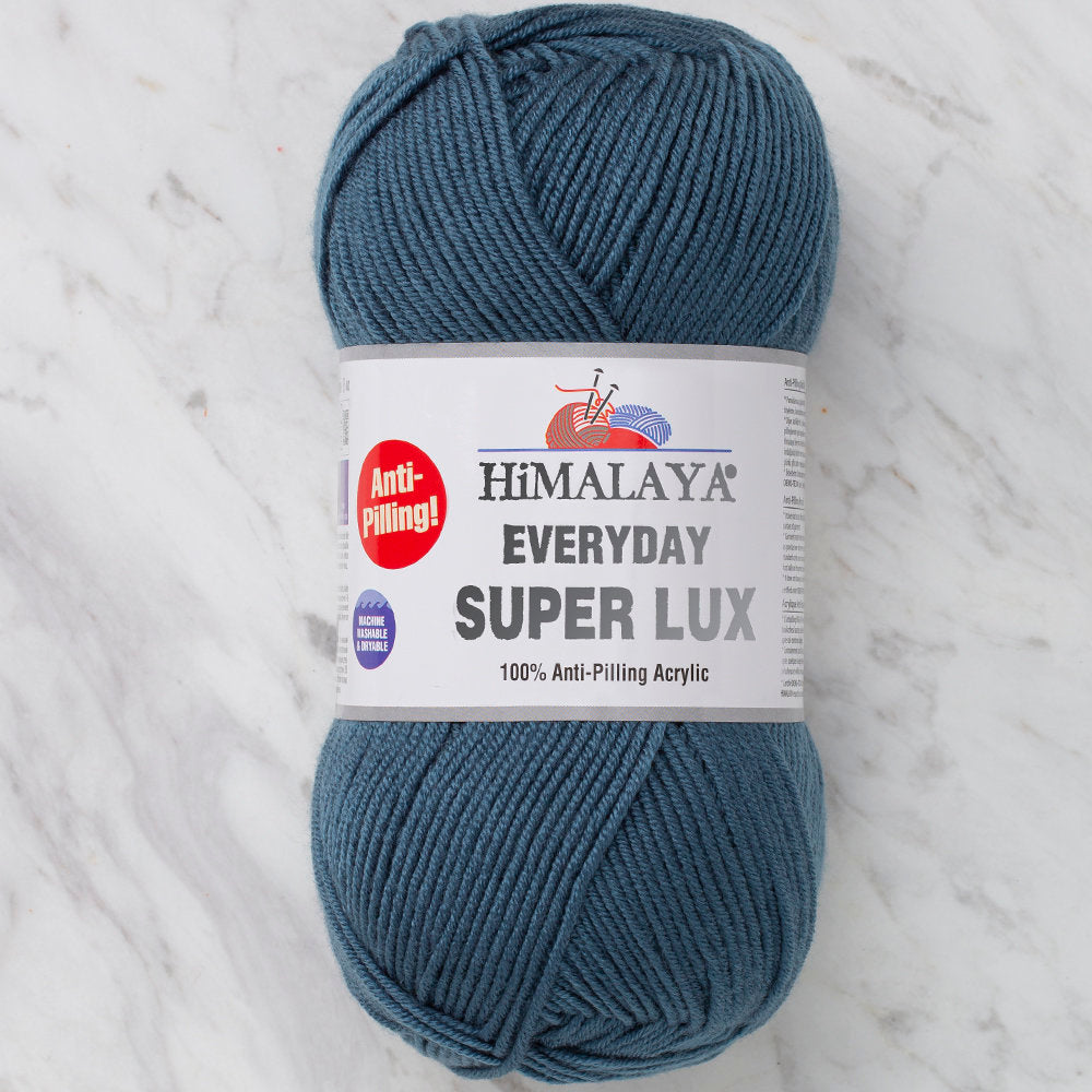 Himalaya Everyday Super Lux Yarn, Petrol Blue - 73421