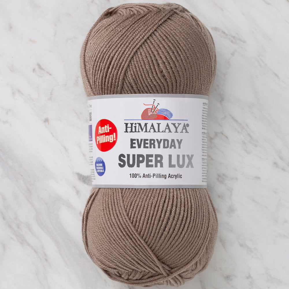 Himalaya Everyday Super Lux Yarn, Dark Beige - 73425