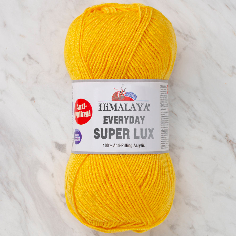 Himalaya Everyday Super Lux Yarn, Yellow - 73431