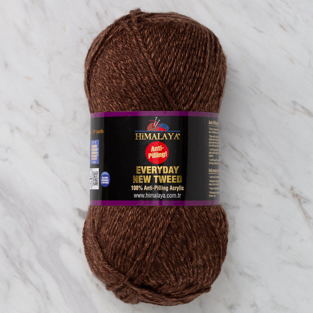 Himalaya Everyday New Tweed Yarn, Brown - 75110