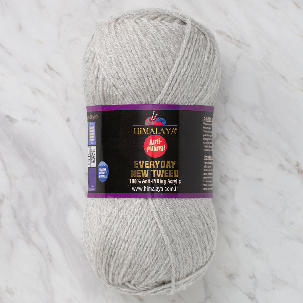 Himalaya Everyday New Tweed Yarn, Grey - 75113