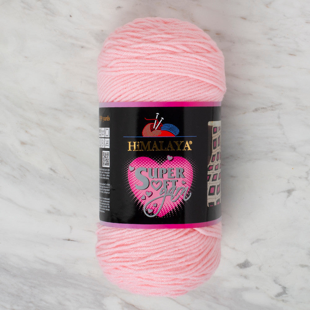 Himalaya Super Soft 200 gr Yarn, Baby Pink -80832