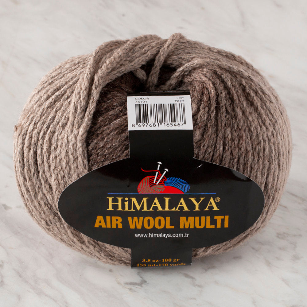 Himalaya Air Wool Multi Yarn, Variegated - 76101