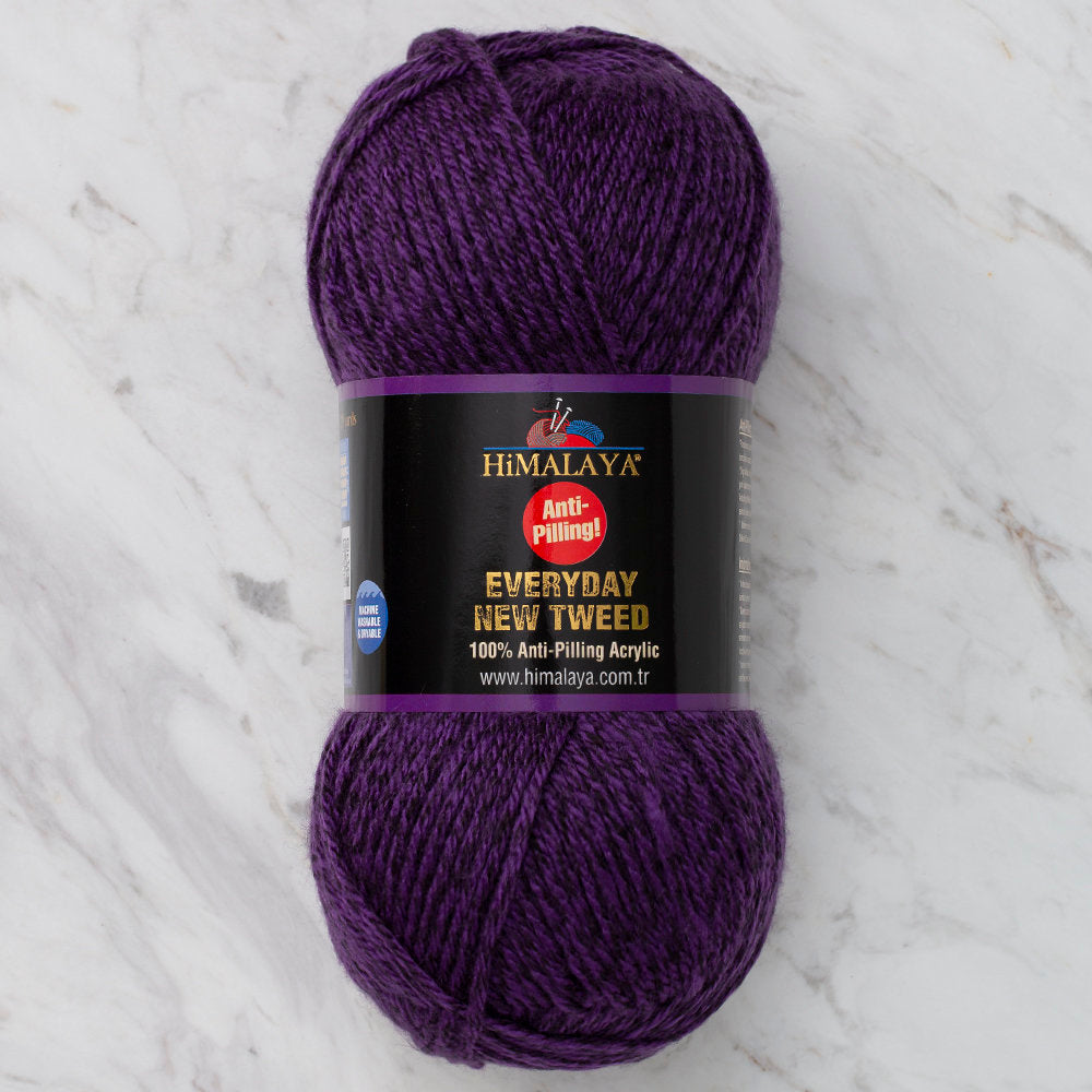 Himalaya Everyday New Tweed Yarn, Purple - 75115