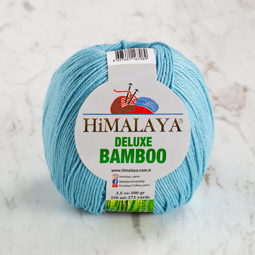 Himalaya Deluxe Bamboo Yarn, Blue - 124-16