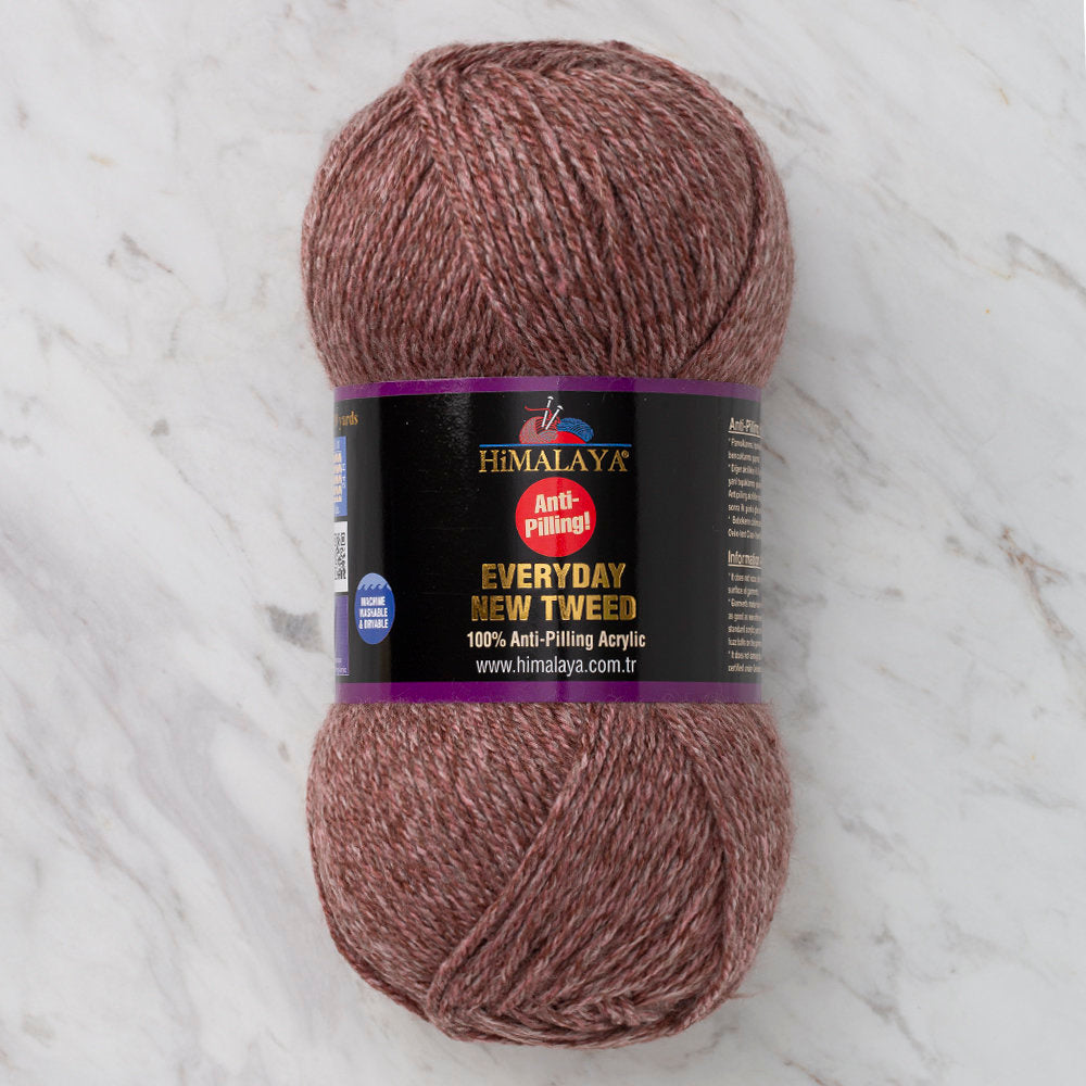 Himalaya Everyday New Tweed Yarn, Dusty Rose - 75120