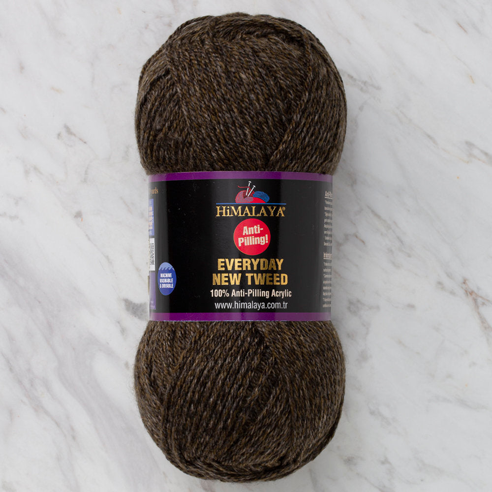 Himalaya Everyday New Tweed Yarn, Brown - 75122