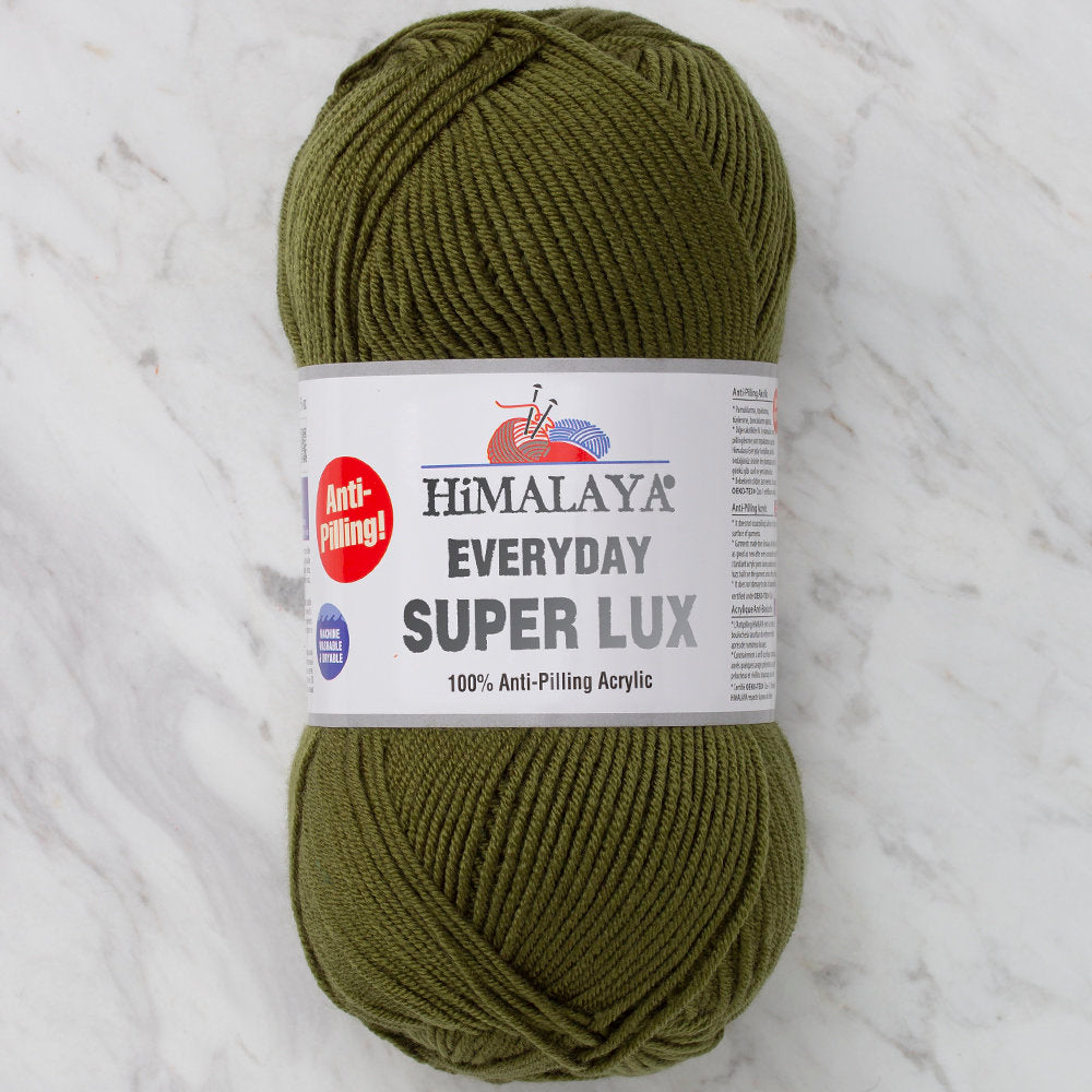 Himalaya Everyday Super Lux Yarn, Green - 73439