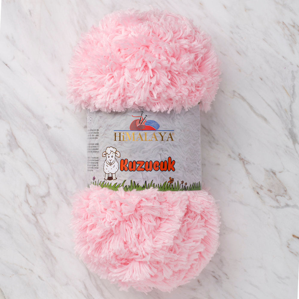 Himalaya Kuzucuk Fur Yarn, Pink - 75609