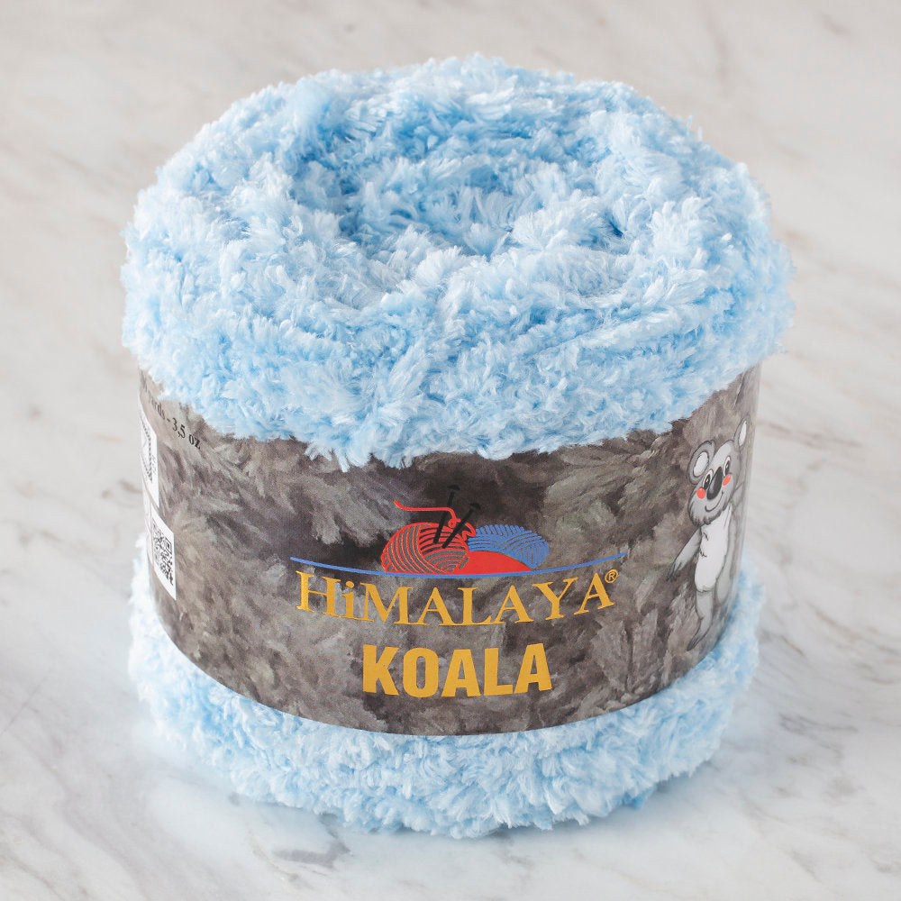 Himalaya Koala Chenille Baby Yarn, Blue - 75718