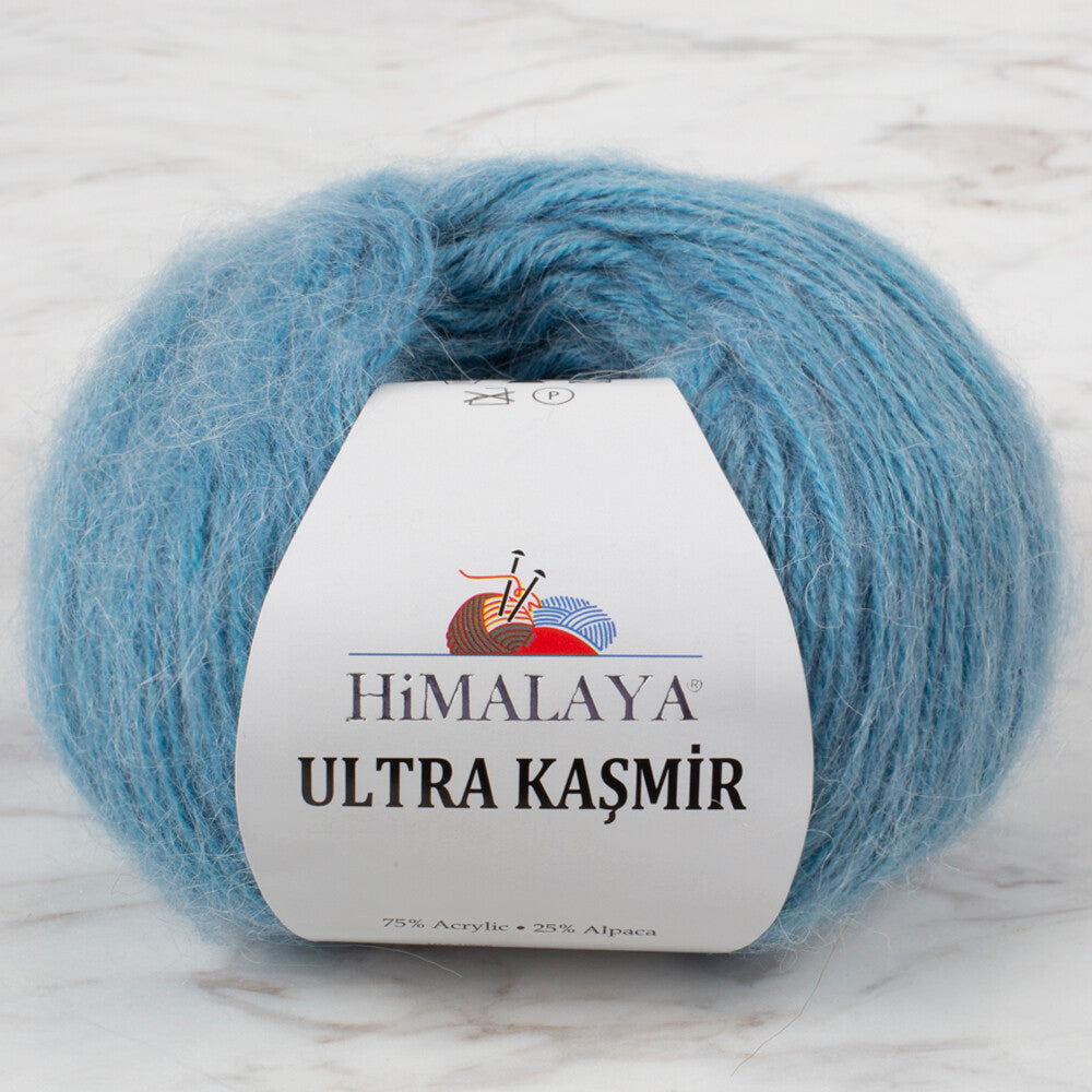 Himalaya Ultra Kaşmir Knitting Yarn, Blue - 56817
