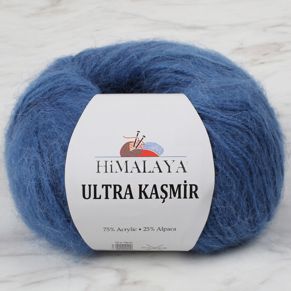 Himalaya Ultra Kaşmir Knitting Yarn, Petrol Blue - 56818