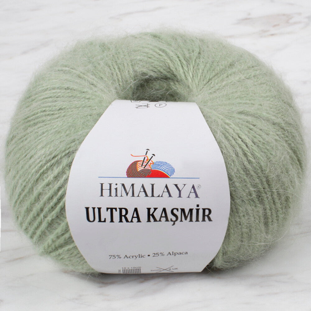 Himalaya Ultra Kaşmir Knitting Yarn, Green - 56820