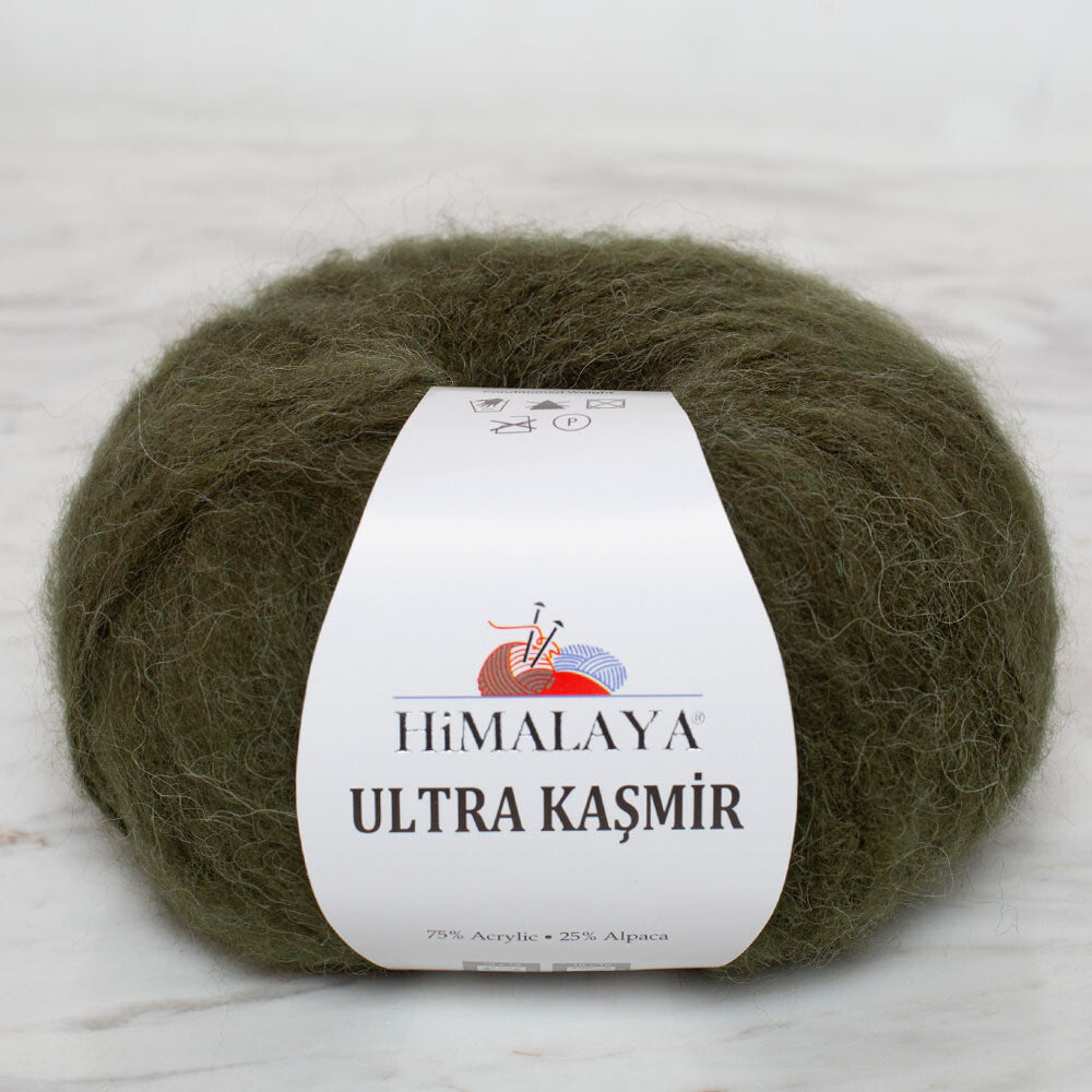 Himalaya Ultra Kaşmir Knitting Yarn, Khaki - 56822