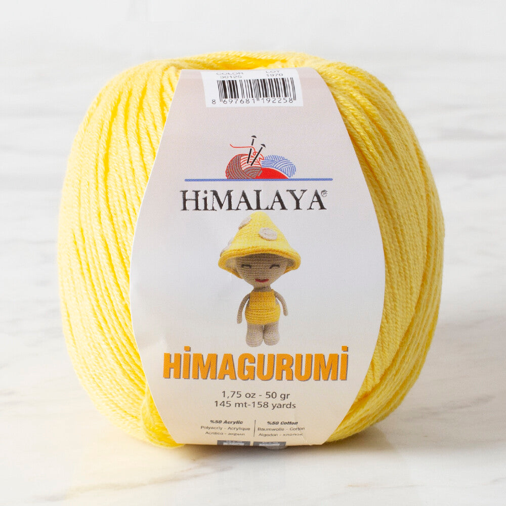 Himalaya Himagurumi 50 Gr Yarn, Yellow - 30125