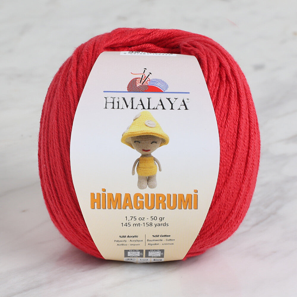 Himalaya Himagurumi 50 Gr Yarn, Red - 30133