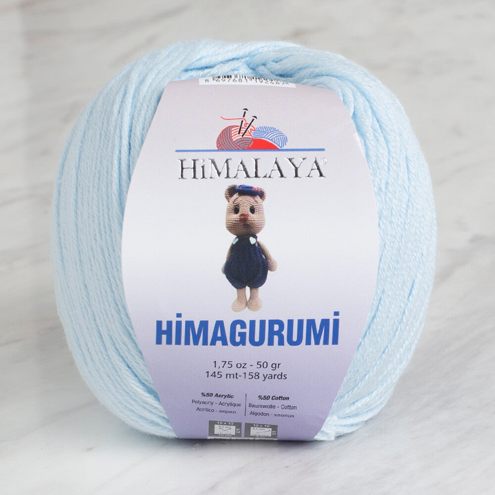 Himalaya Himagurumi 50 Gr Yarn, Baby Blue - 30148