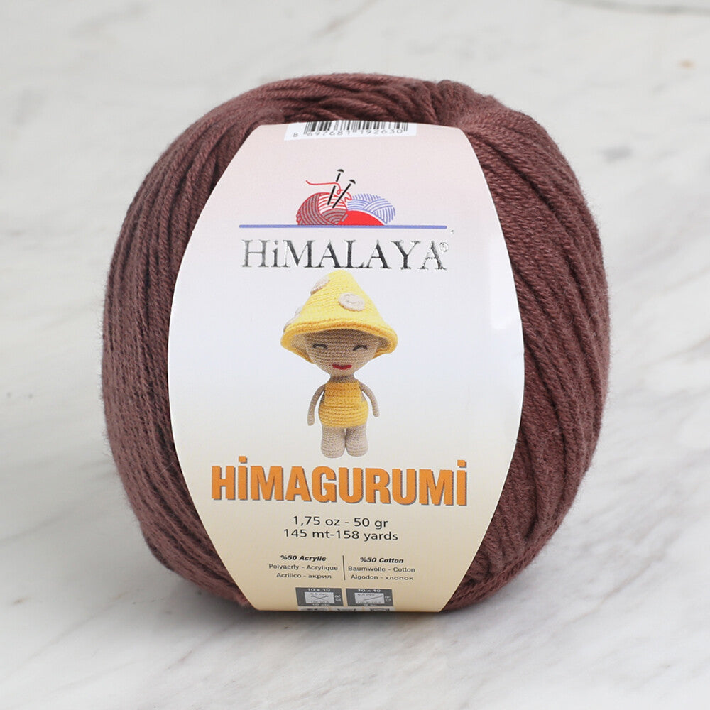 Himalaya Himagurumi 50 Gr Yarn, Brown - 30163