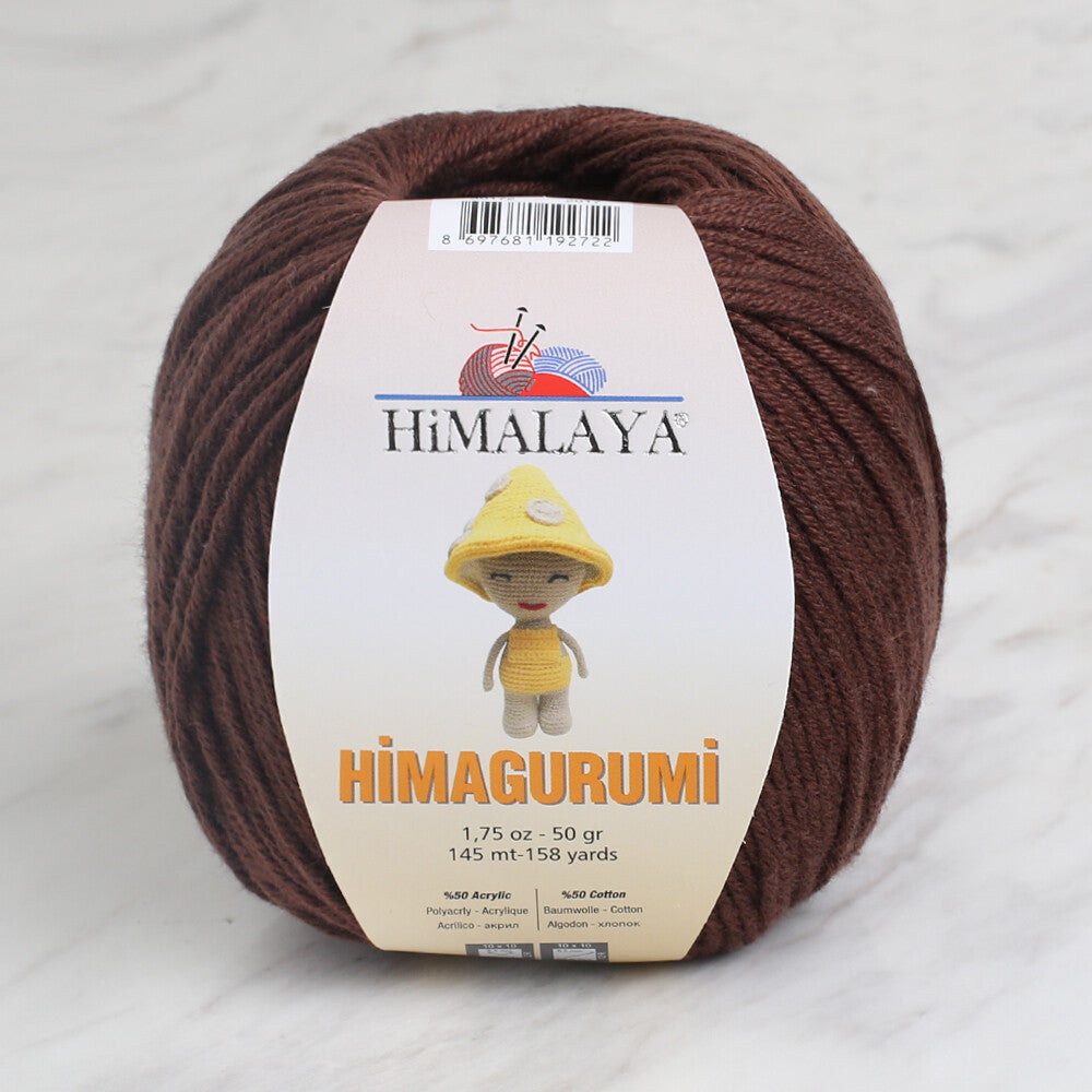 Himalaya Himagurumi 50 Gr Yarn, Brown - 30172