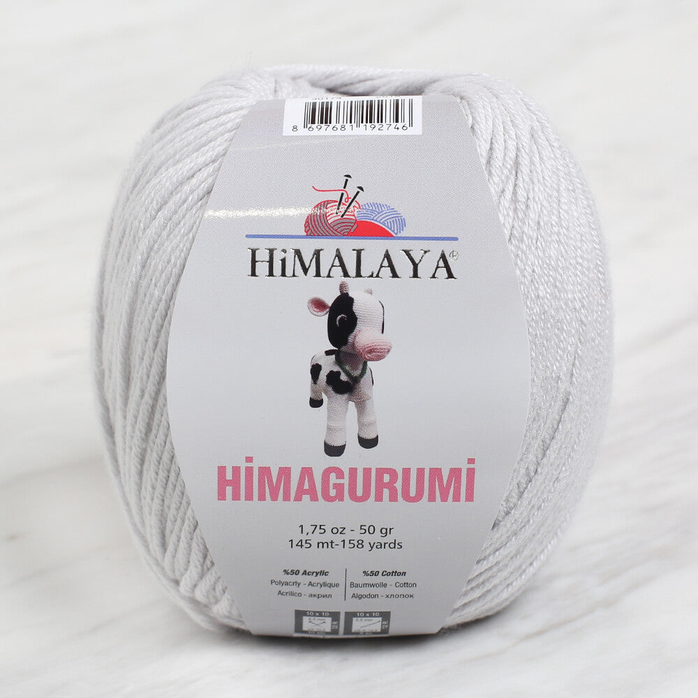 Himalaya Himagurumi 50 Gr Yarn, Light Grey - 30174