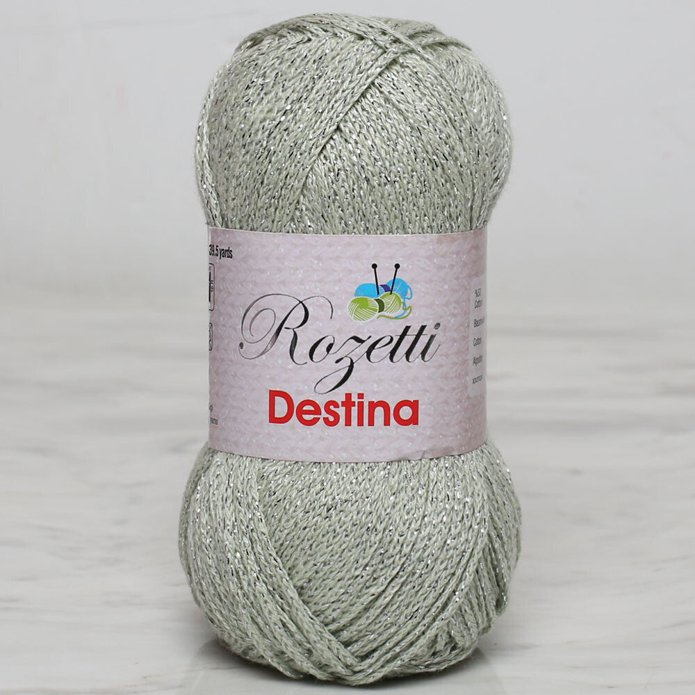 Rozetti Destina 50 gr Yarn, Grey - 45013