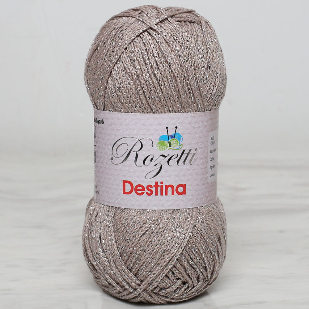 Rozetti Destina 50 gr Yarn, Beige - 45021