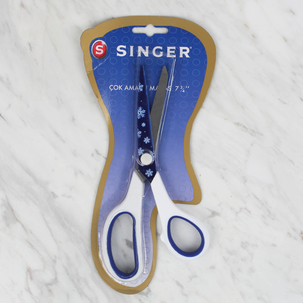 Singer Multi-Purpose Scissors, Blue - C2008P5