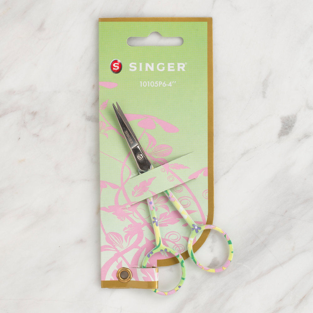 Singer Patterned Embroidery Scissors - 10105P6-4