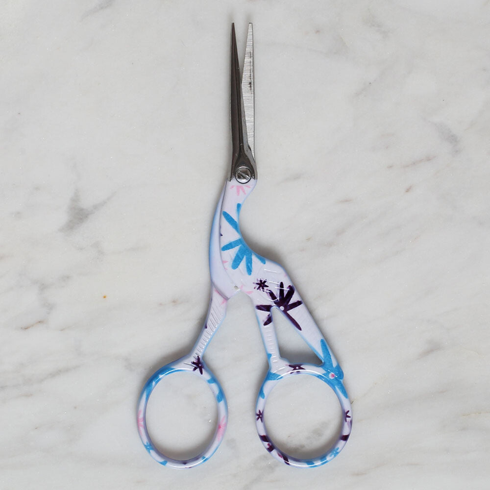 Yabalı Yabalı Swan Shaped Decorative Scissors, Black -YBL-045