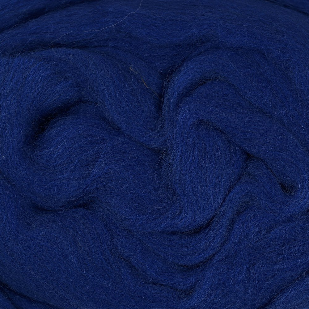 Kartopu Natural Wool Roving Felt,Blue - K530