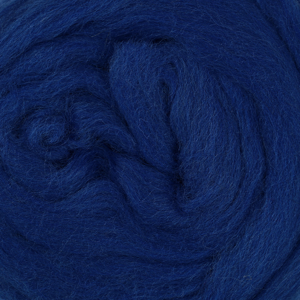 Kartopu Natural Wool Roving Felt, Blue - K627