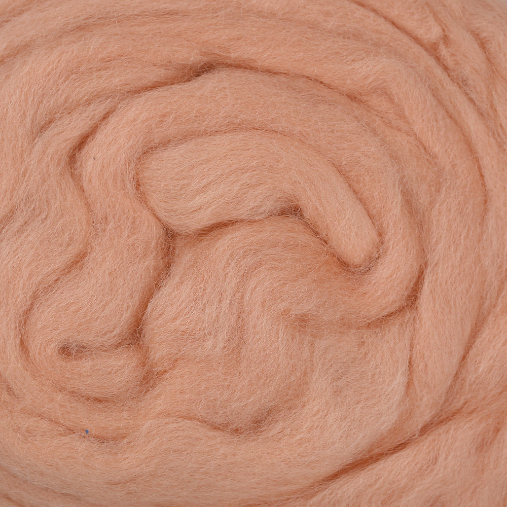 Kartopu Natural Wool Roving Felt,Skin Color - K215