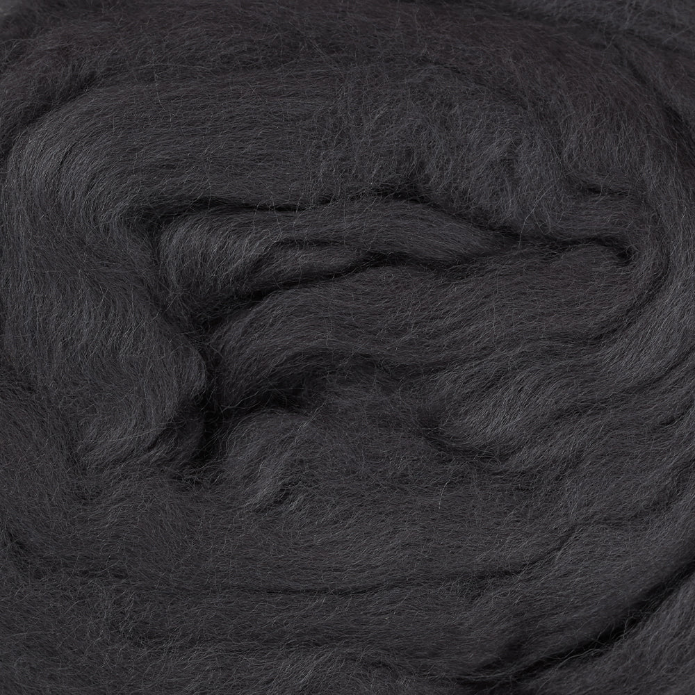 Kartopu Natural Wool Roving Felt,Anthracite - K936