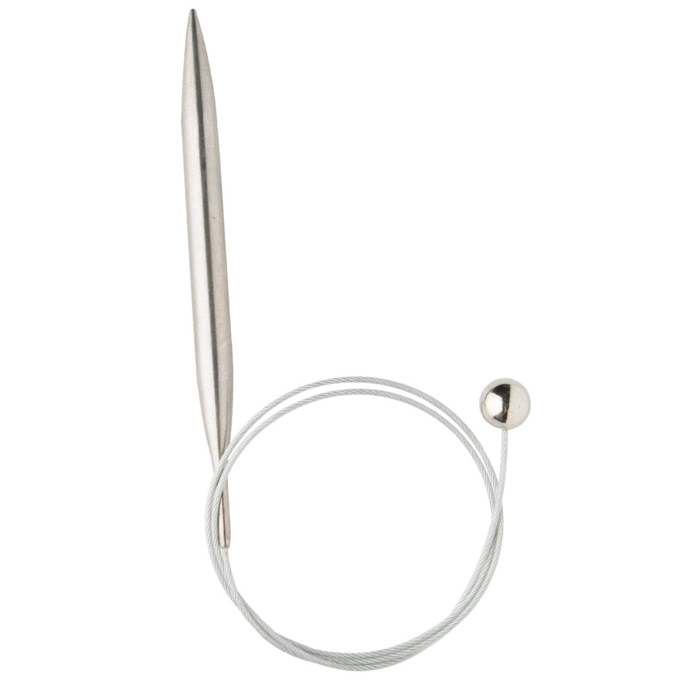 Kartopu 9 mm 60 cm Steel Flexibel Knitting Needle