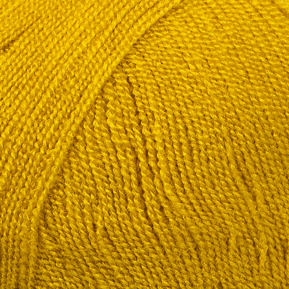 Kartopu Kristal Knitting Yarn, Mustard Yellow - K1388