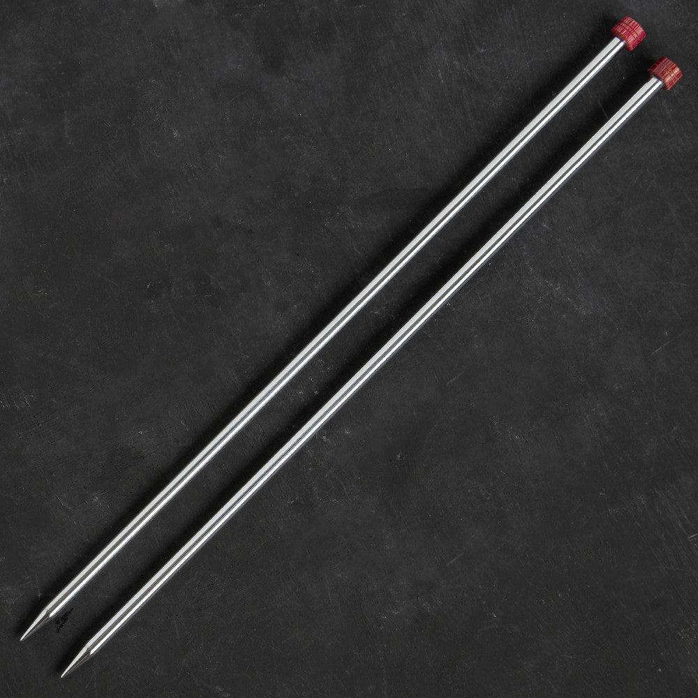 KnitPro Nova Metal 6.5 mm 35 cm Single Pointed Needles - 10222