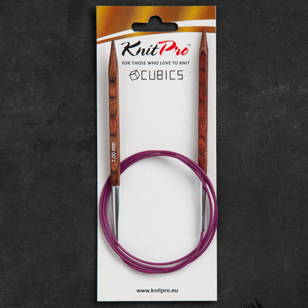 KnitPro Symfonie Cubics 7mm 100cm Interchangeable Circular Needle - 25349