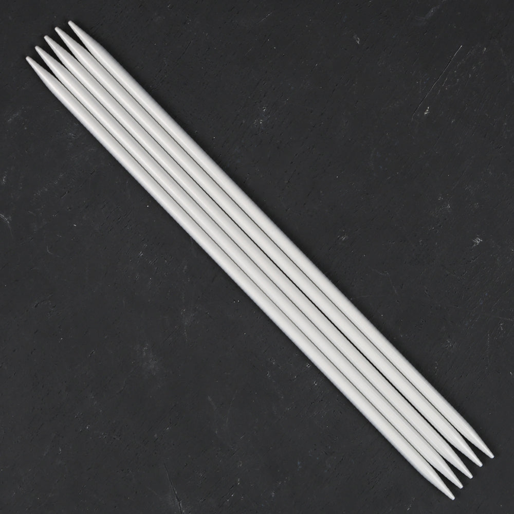 KnitPro Basix Aluminium 4.5 mm 20 cm Double Pointed Needles - 45116